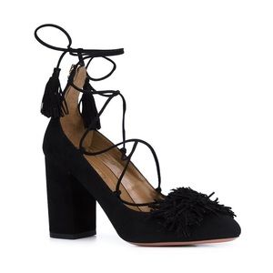 Aquazzura Wild Thing Lace Up Pump